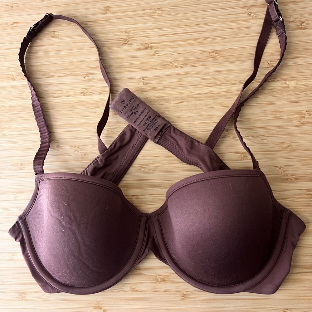 ThirdLove t-shirt bra 36 A & 1/2 Sienna